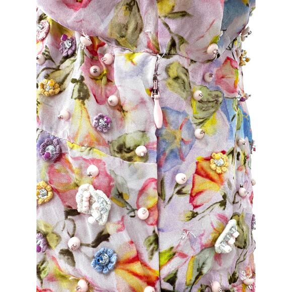 LoveShackFancy Empire Waist Akira Dress (D1434-1132) Size 4 - Picture 9 of 14